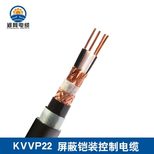 绵阳KVVP22屏蔽铠装控制电缆