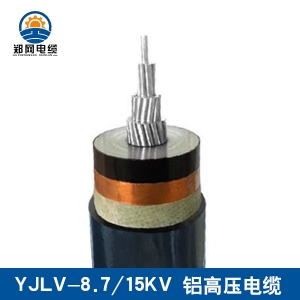 鄂州YJLV-8.7/15KV铝高压电缆