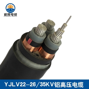 大兴安岭YJLV22-26/35KV高压电缆